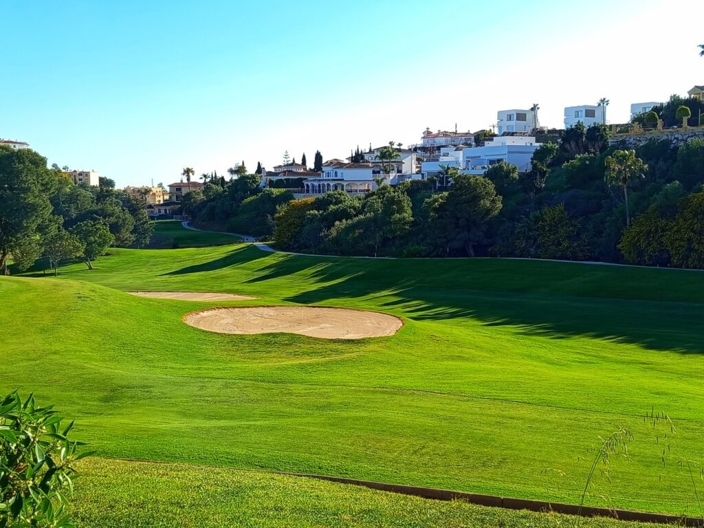 Casas con vista al golf